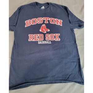 MLB Boston Red Sox MLB Genuine Merchandise Navy Graphic T-Shirt Men’s Medium